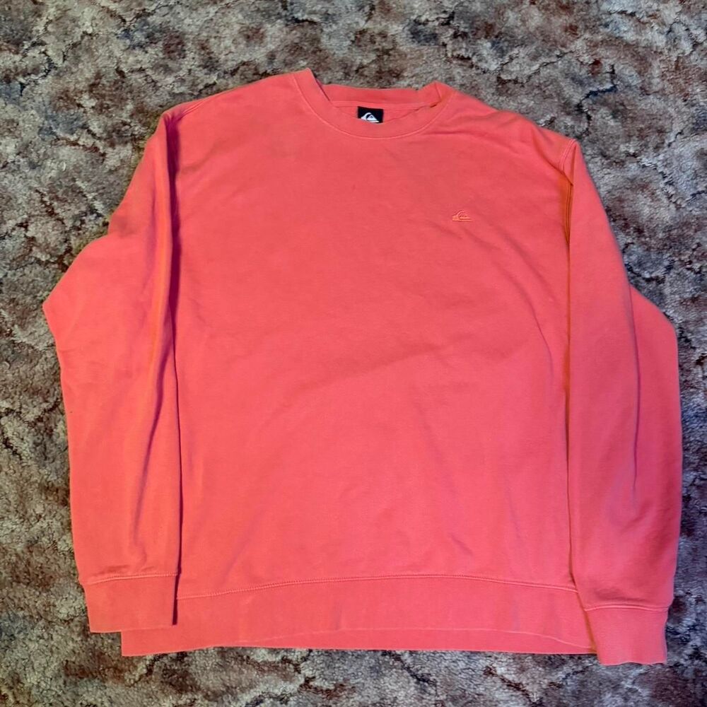 Y2K Quiksilver crewneck sweatshirt Embroidered Size XL Men's Surf Skate